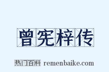 曾宪梓传是什么意思的图片